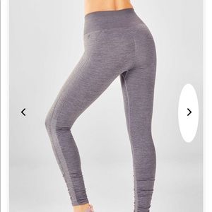 Fabletics seamless leggings - grey size small